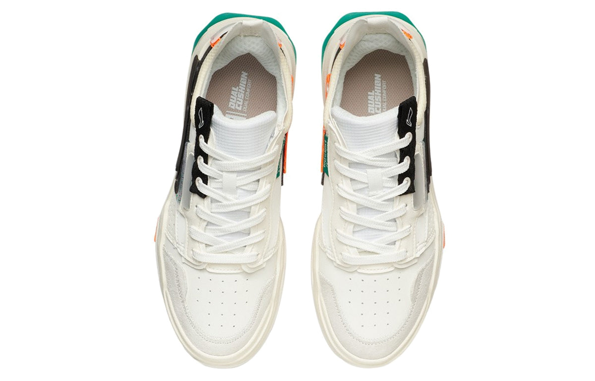 (WMNS) Li-Ning Geek 'White Black Green' AGCR154-1