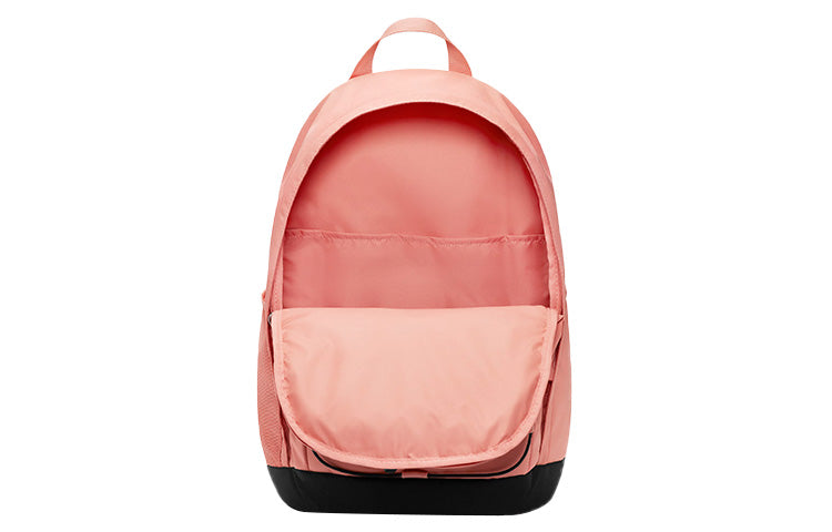 Nike Hayward Logo Straps Large Capacity Colorblock Backpack One Size Black Pink Blackpink DV1296-824