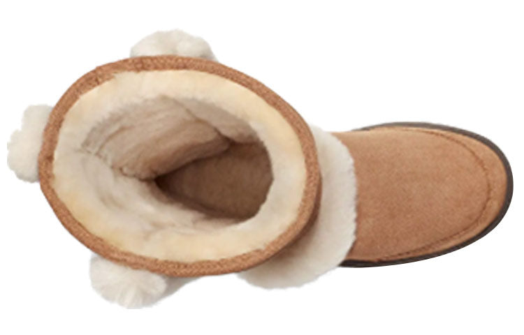 (WMNS) UGG Sunburst Tall White Brown 5218-CHE