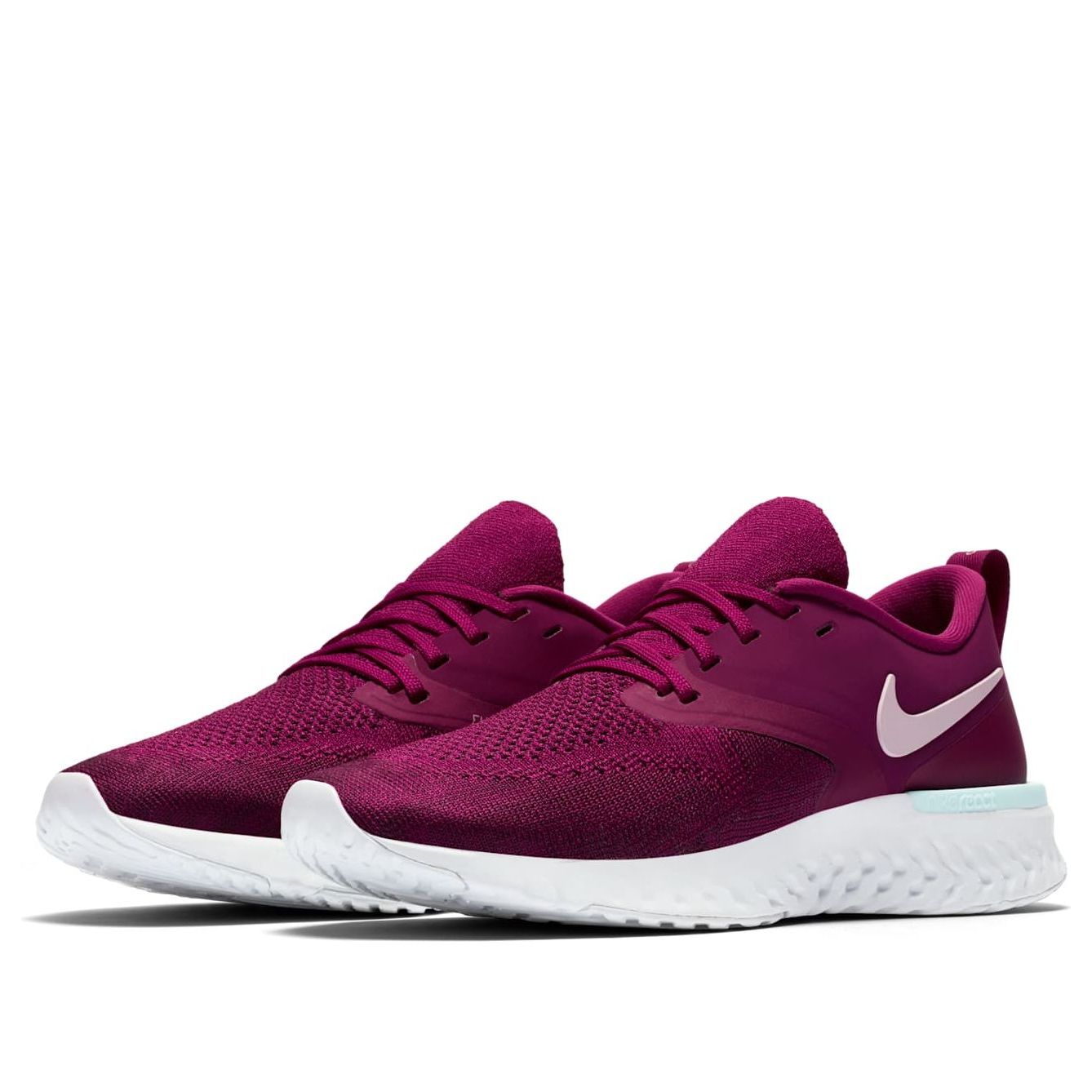 (WMNS) Nike Odyssey React Flyknit 2 'Raspberry Red' AH1016-600