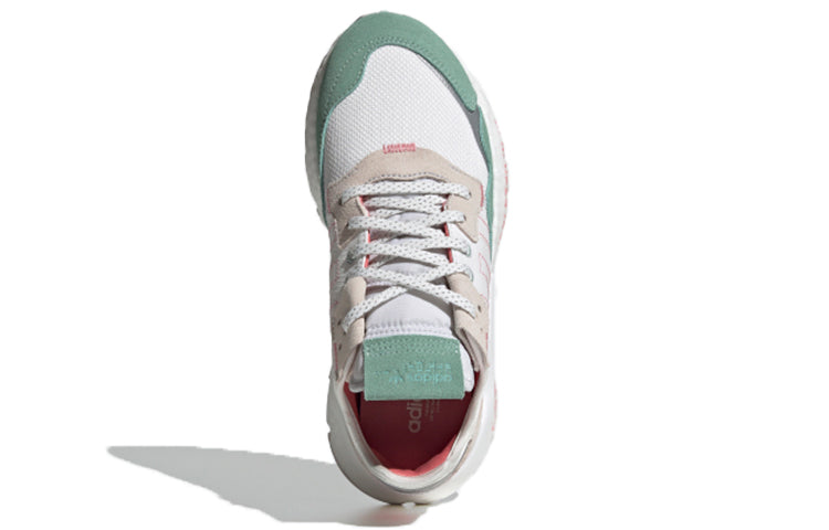 (WMNS) adidas originals Nite Jogger 'White Gray Green' H03251