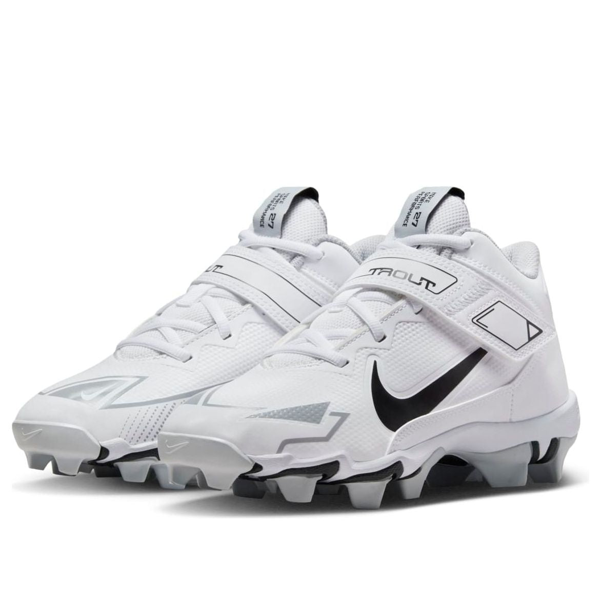 (GS) Nike Force Trout 8 Keystone 'White Black' CZ5910-100