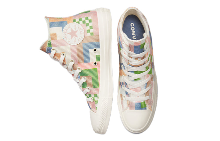 (WMNS) Converse Chuck Taylor All Star High 'Crafted Abstract Stripes' 572702C