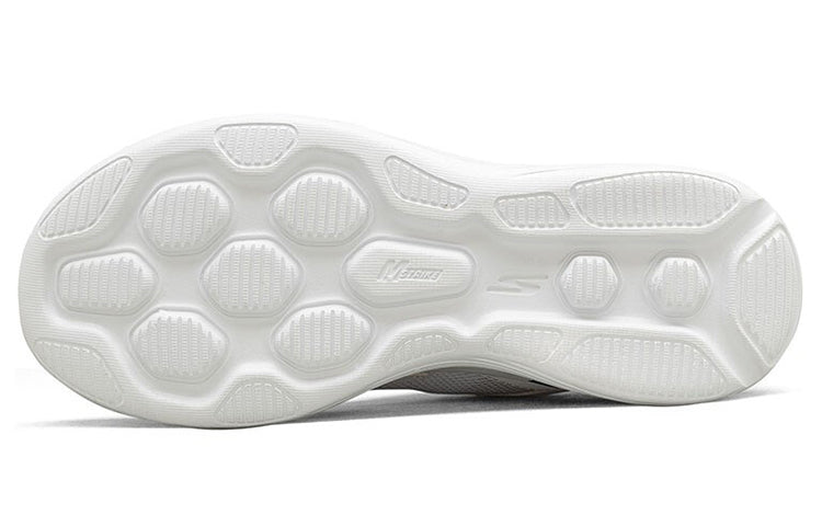 (WMNS) Skechers Go Run Low-Top White 896015-WBK