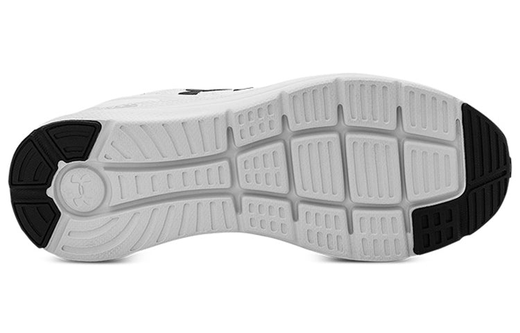 (WMNS) Under Armour Charged 'White Black' 3024141-104
