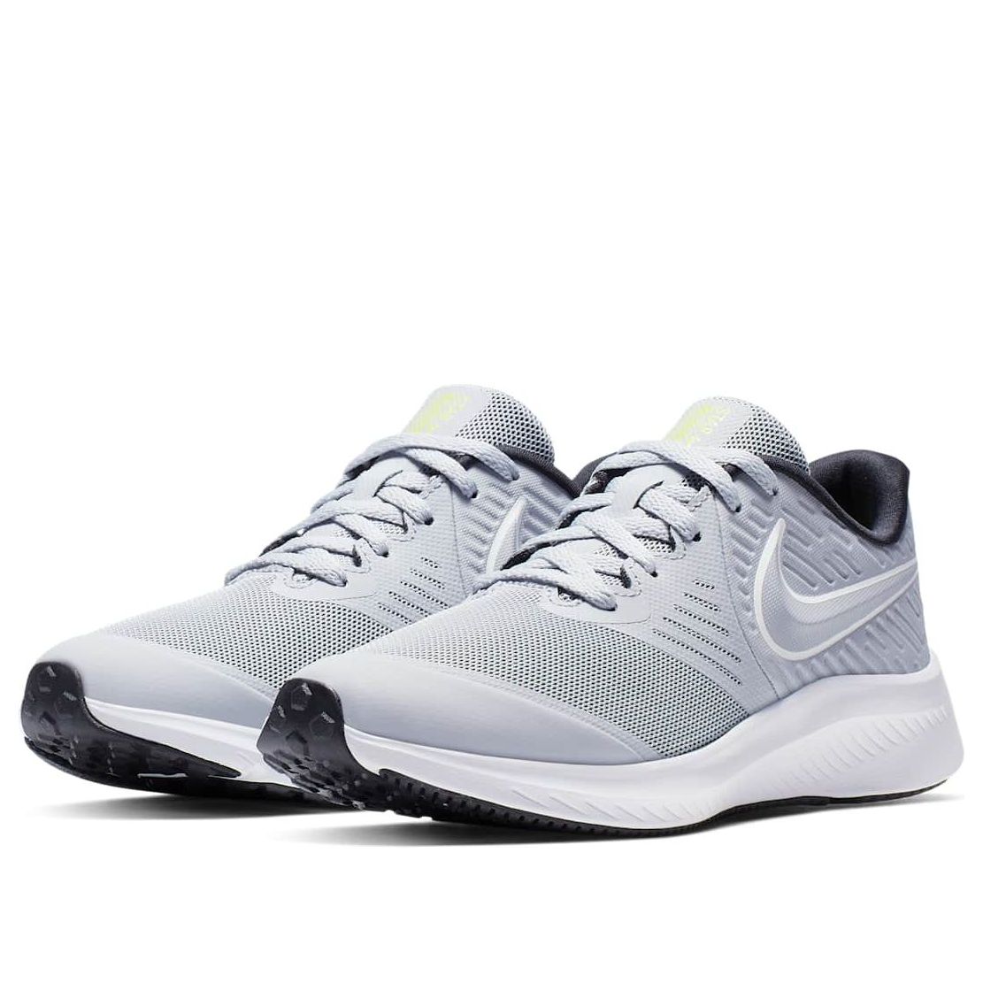 (GS) Nike Star Runner 2 'Grey White' AQ3542-005