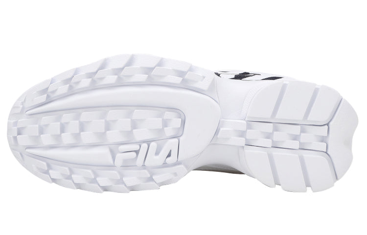 FILA Disruptor 2 Low Top Shoes White/Black/Red 1FM00863_121