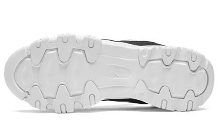 (WMNS) Skechers D'lites 2.0 Black/White 88888001-WBK