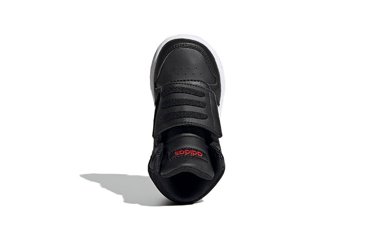 (TD) adidas Hoops 2.0 Mid 'Black White Red' FY9291