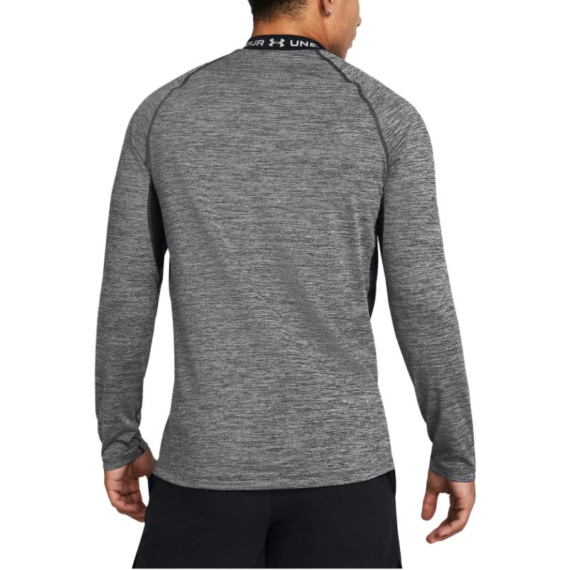 Under Armour Coldgear Twist Mock 'Grey Black' 1379820-011