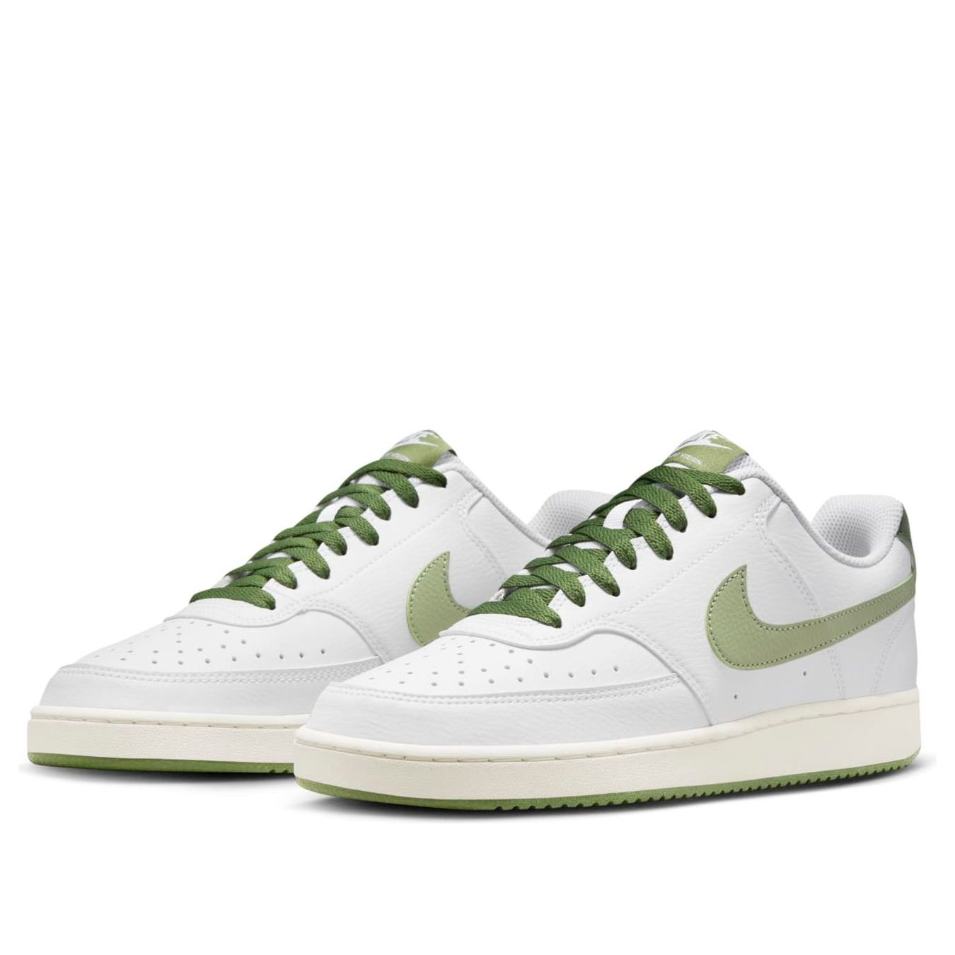 Nike Court Vision Low 'White Oli Green' FJ5480-100
