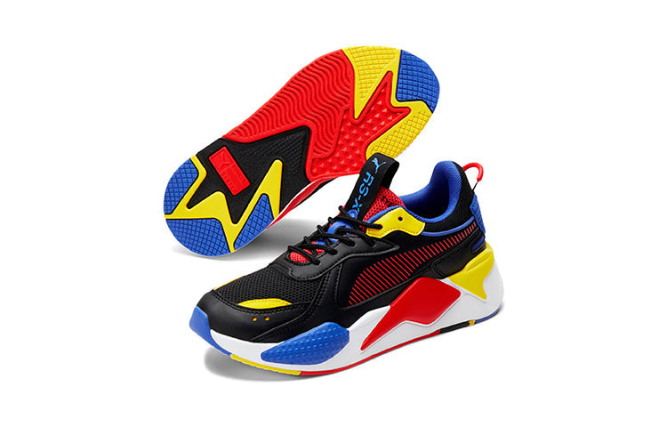 PUMA Rs-x Core JR Low-top Running Shoes Red/Yellow/Blue 373091-06