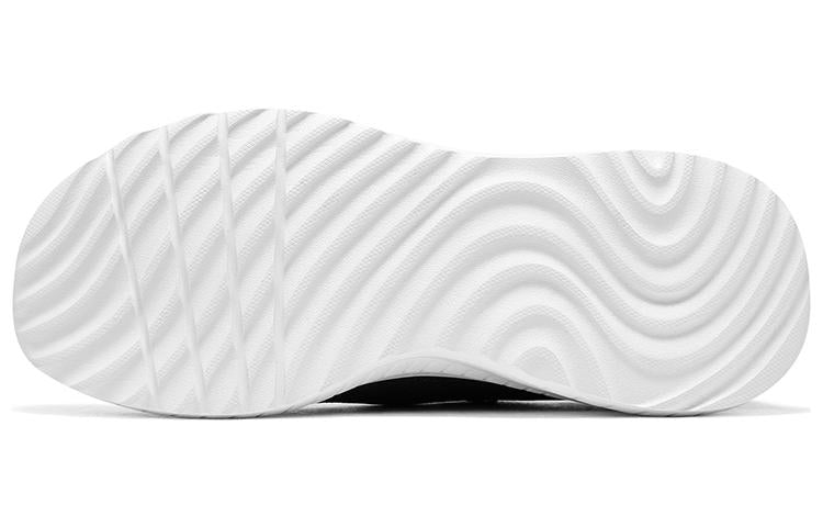 (WMNS) Skechers Slip-ins Bobs Sport Squad Chaos 'Black White' 117500-BLK