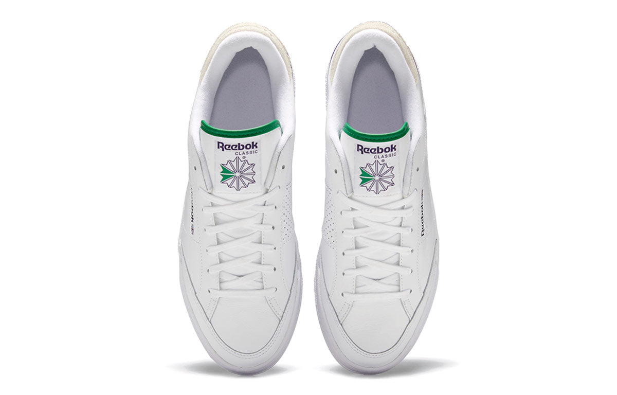 Reebok Ad Court White Green Skate Shoes 'White Green' FX1356