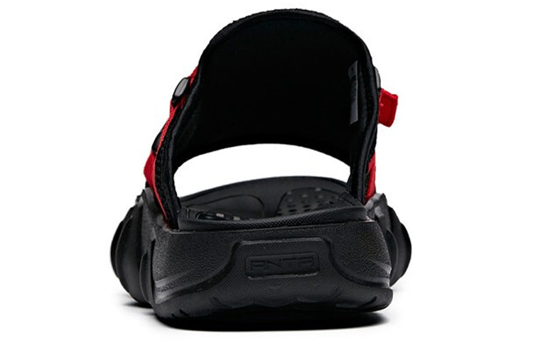 ANTA Casual Slides 'Black Red' 112038515-6