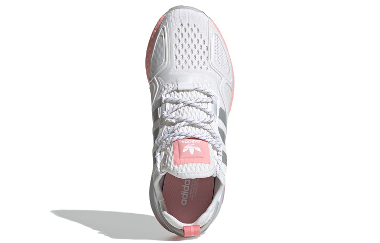 (WMNS) adidas ZX 2K Boost 'White Glow Pink' FY2013