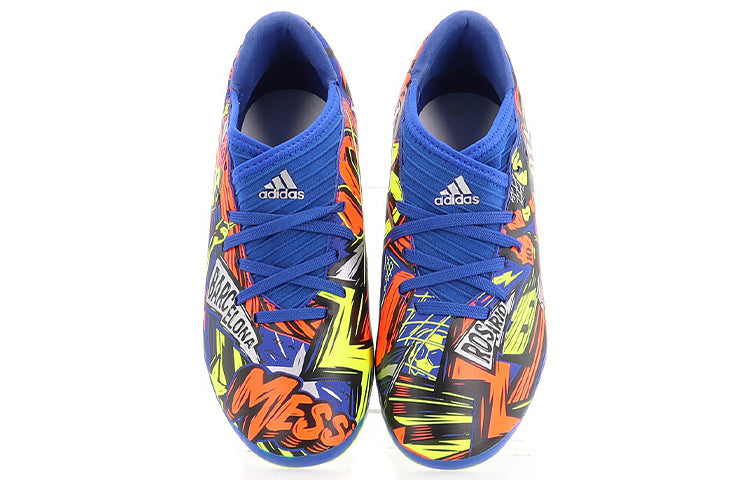 (GS) adidas Nemeziz Messi 19.3 MG 'Blue Black Red' FY3594