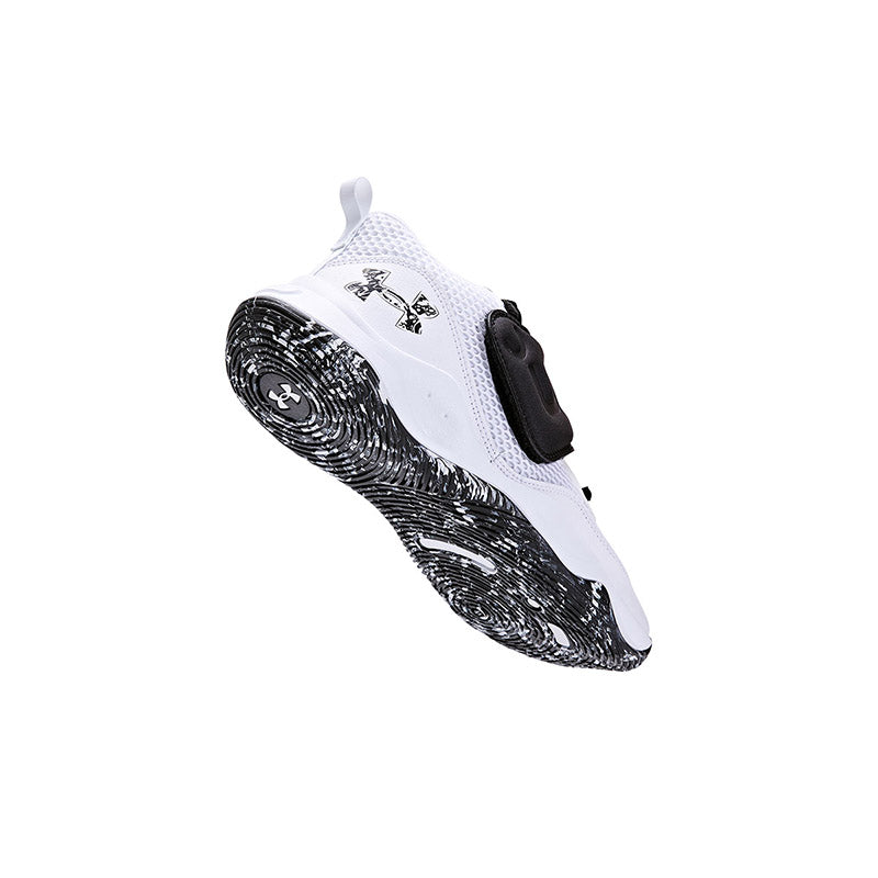 (GS) Under Armour Zone BB 2 'White Black' 3026637