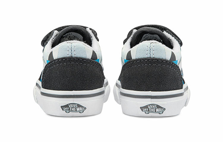 Vans Old Skool Low Top Casual Skate Shoes Td Black Blue VN000D3YAC3