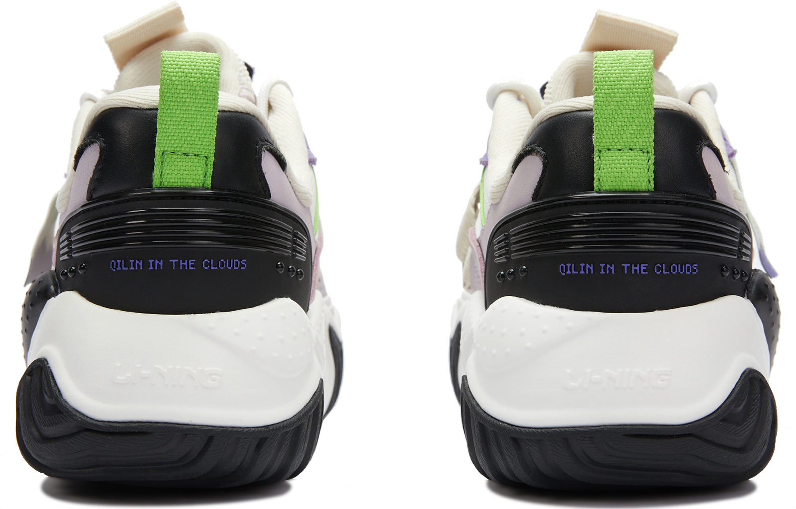 (WMNS) Li-Ning X-Claw Lite x 70HYBD 'White Purple Green' LGGR024-1