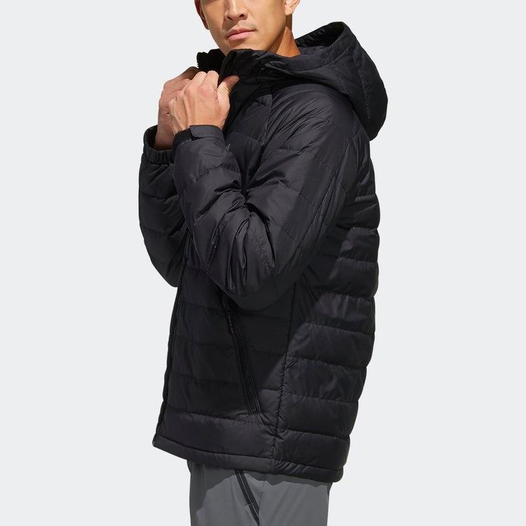 adidas Climawarm Hoodi Outdoor Stay Warm hooded down Jacket Black EH4014