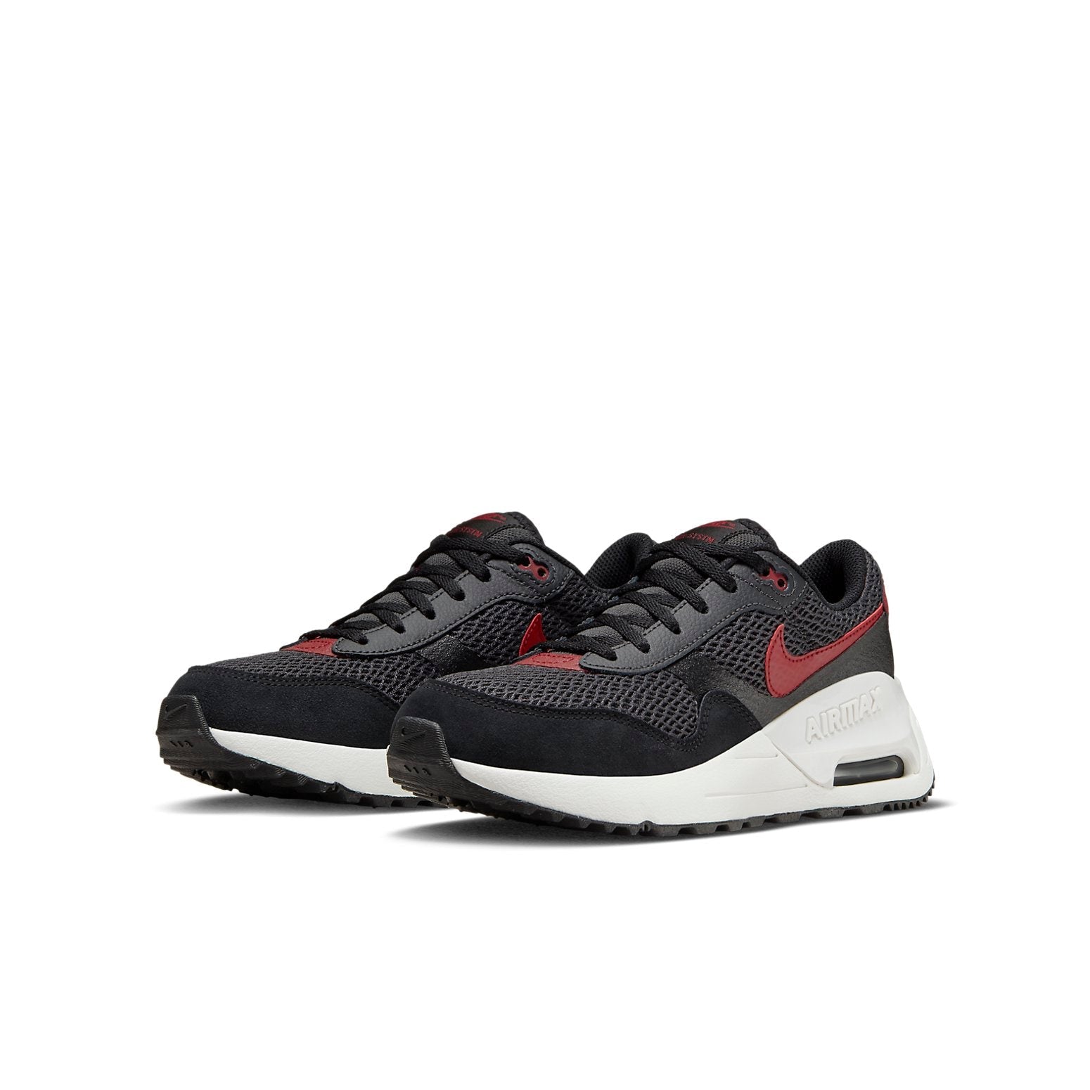 (GS) Nike Air Max SYSTM 'Black Team Red' DQ0284-003