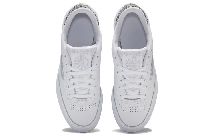 (WMNS) Reebok Club C 85 'Cheetah Print - White' H67806