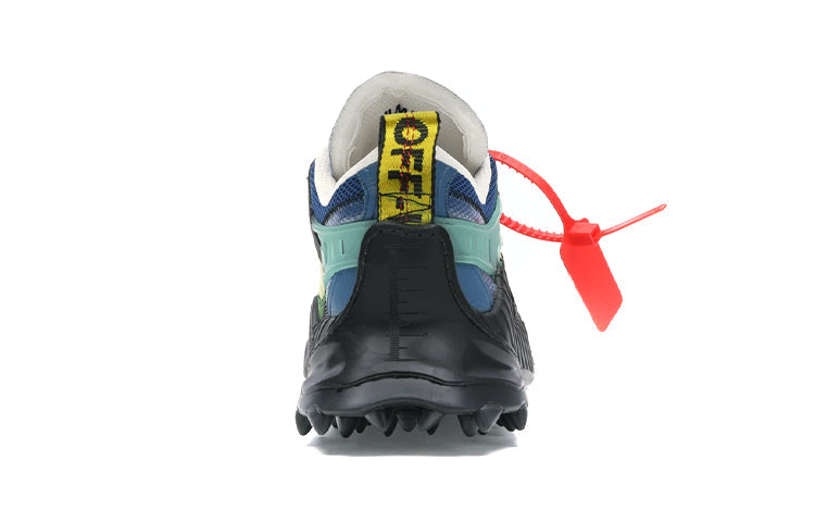 Off-White Odsy-1000 Running Shoes Blue/Green/Yellow OMIA139F198000404210