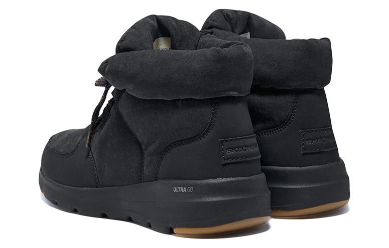(WMNS) Skechers Glacial Ultra-Trend Up Ankle Boots 'Black' 144194-BLK