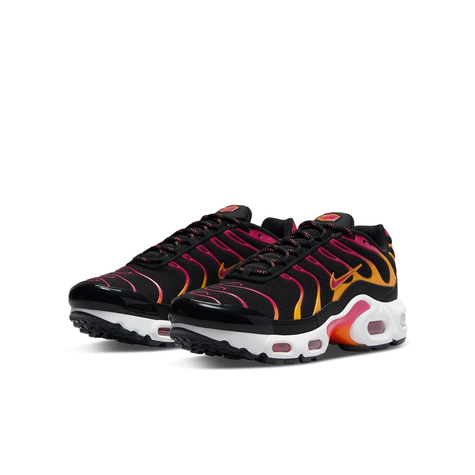 (GS) Nike Air Max Plus 'Black Active Pink' DX9264-001