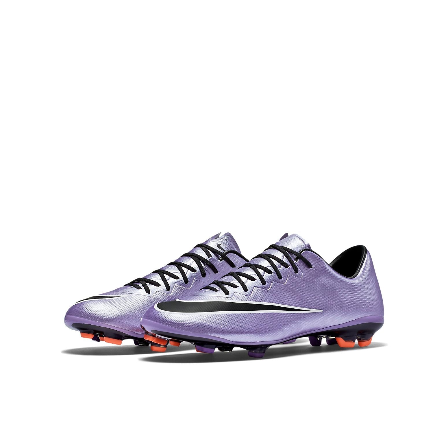 (GS) Nike Mercurial Vapor X FG 'Purple Black White' 651620-580