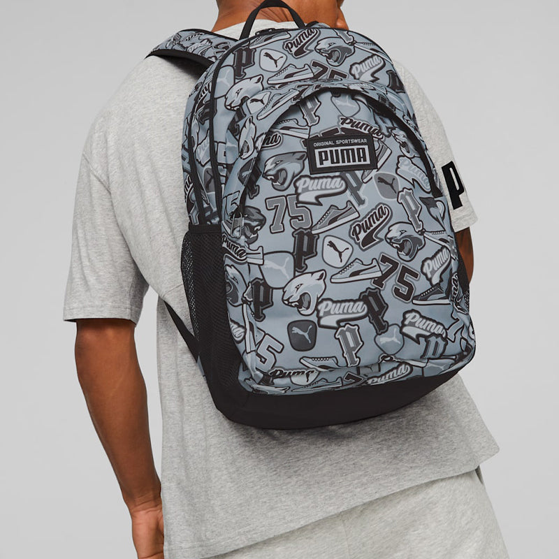 PUMA Academy Backpack 'Black Teal White' 079133-10