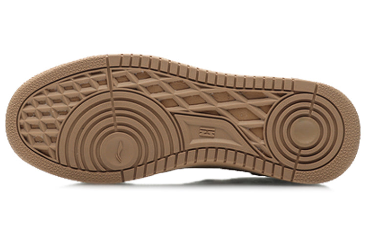(WMNS) Li-Ning Classic Leisure Low 'Triple Brown' AGCP128-5