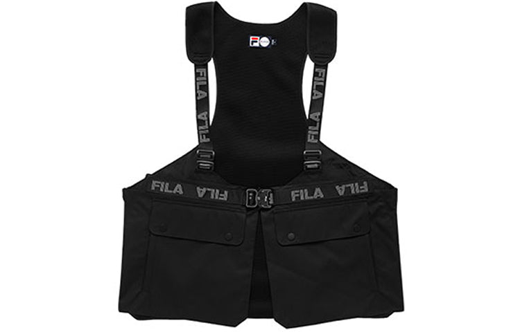 FILA FUSION Casual Sports vest Jacket Black T11M113705F-BK