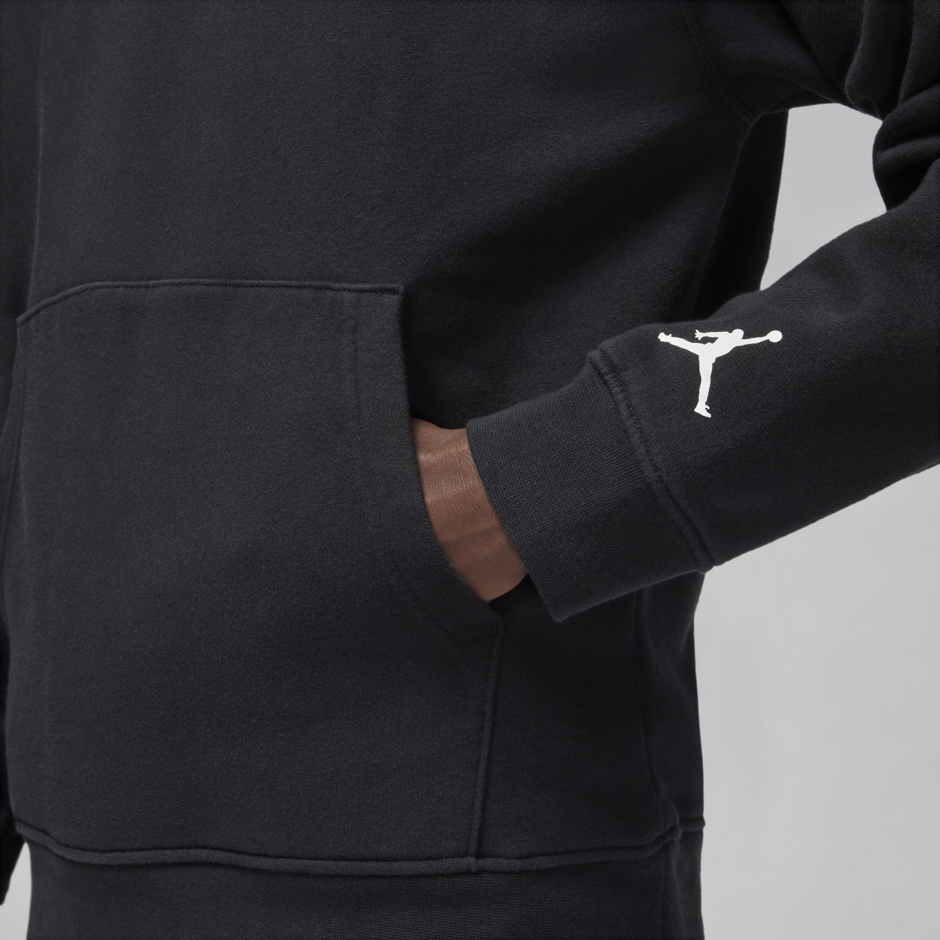 Air Jordan Tatum Fleece Graphic Hoodie Asia Sizing 'Black' HF1175-010
