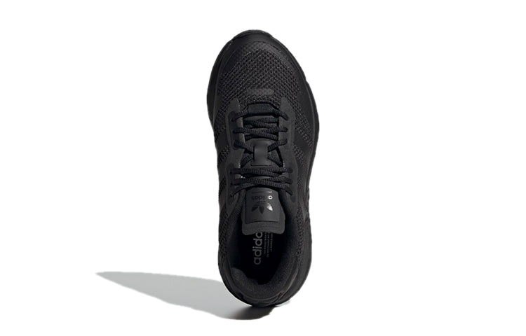 (GS) adidas ZX 1K Boost J 'Triple Black' G58921