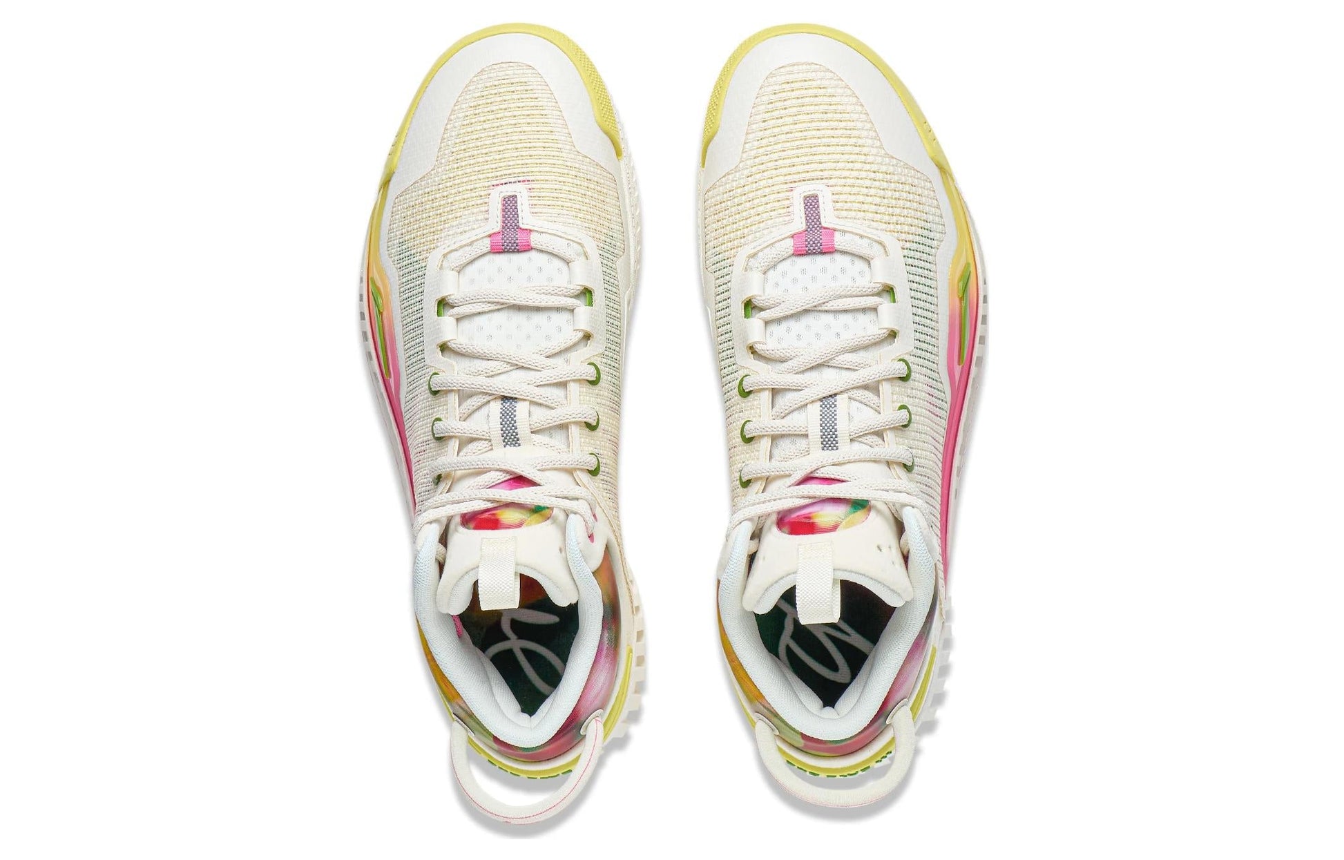 Li-Ning BadFive 3 'White Yellow Pink' ABFT005-8