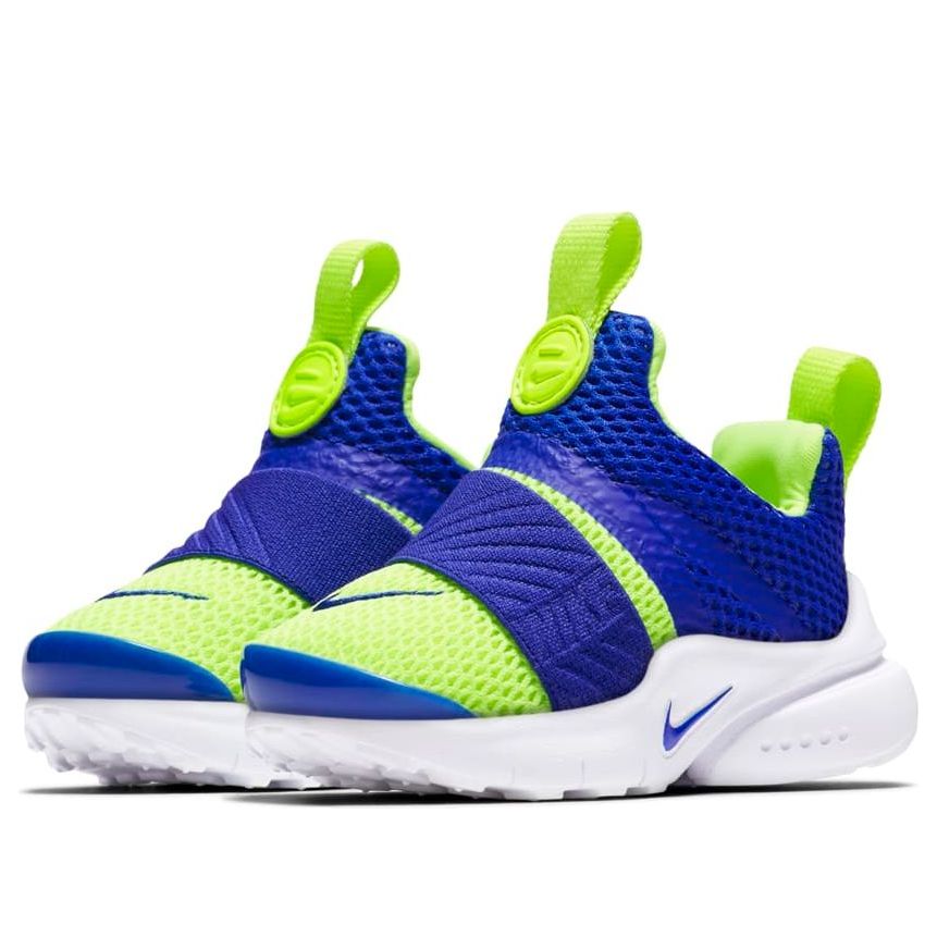 (TD) Nike Presto Extreme Running Shoes Blue/Yellow 870019-406