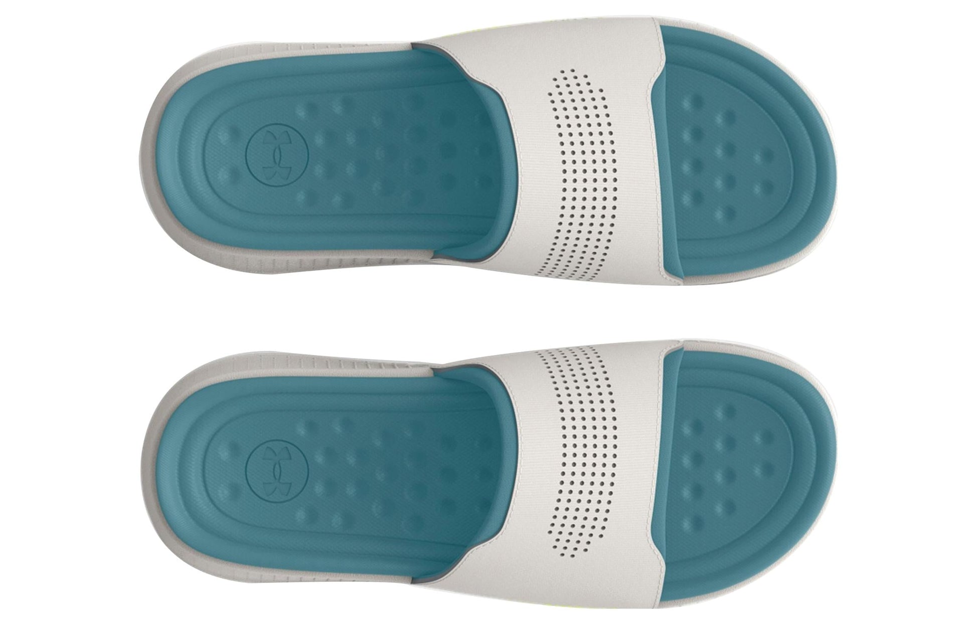 Under Armour Ansa Elevate Slide 'Grey Mist Still Water' 3025044-102