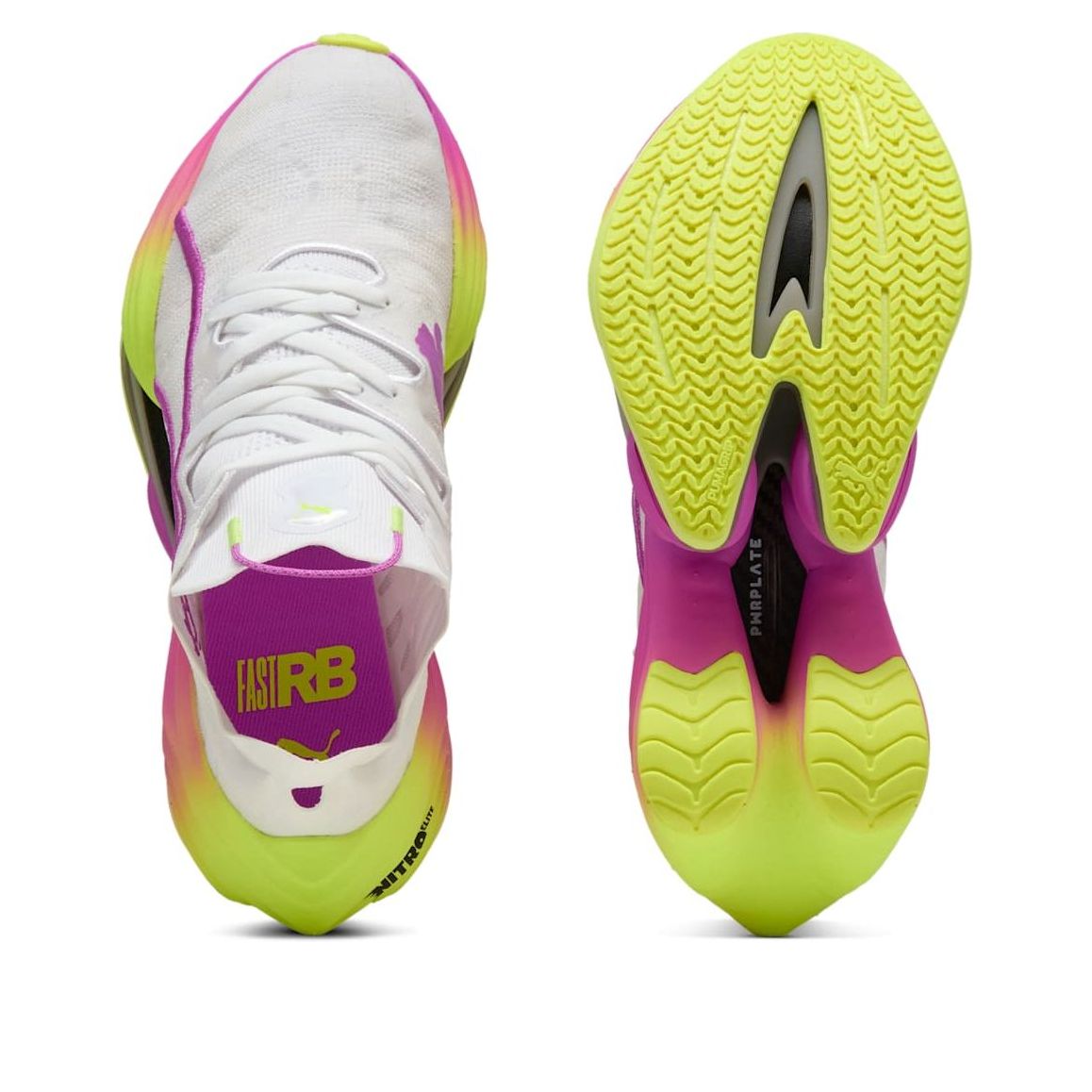 PUMA Fast-RB Nitro Elite LD 'Yellow Alert Pure Magenta' 311535-01
