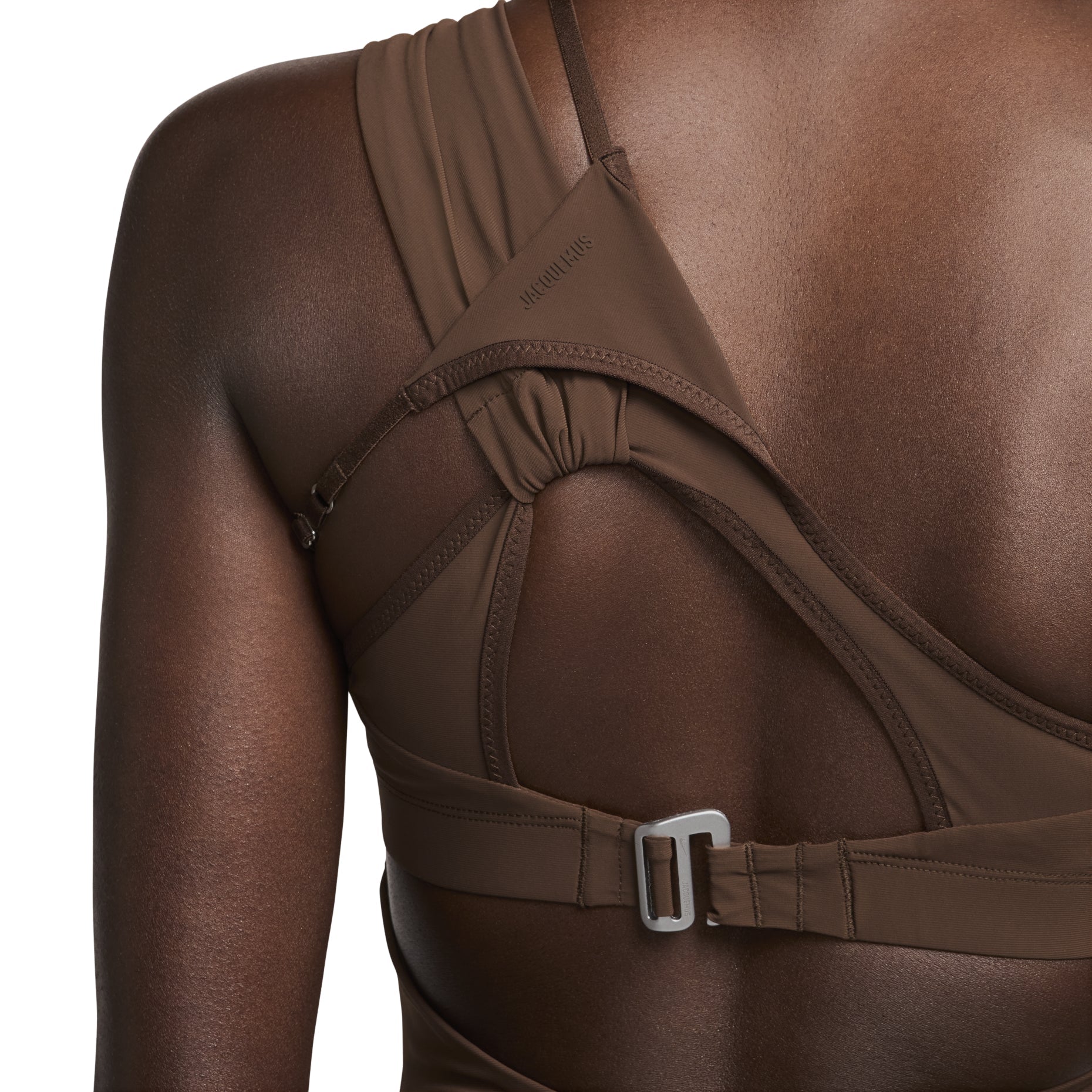 (WMNS) Nike x Jacquemus Bodysuit Asia Sizing 'Brown' FJ3284-259