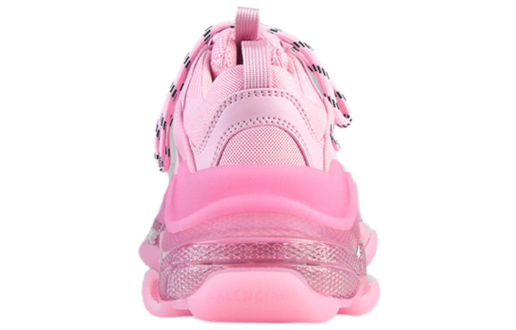 (WMNS) Balenciaga Triple S 'Clear Sole - Pink' 544351W2GA15760