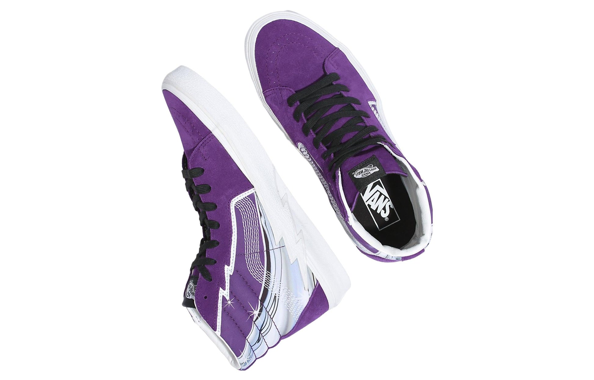 (WMNS) Vans Sk8-Hi Bolt Chrome Flash Shoes 'Acai Purple' VN0A5JIVBKE