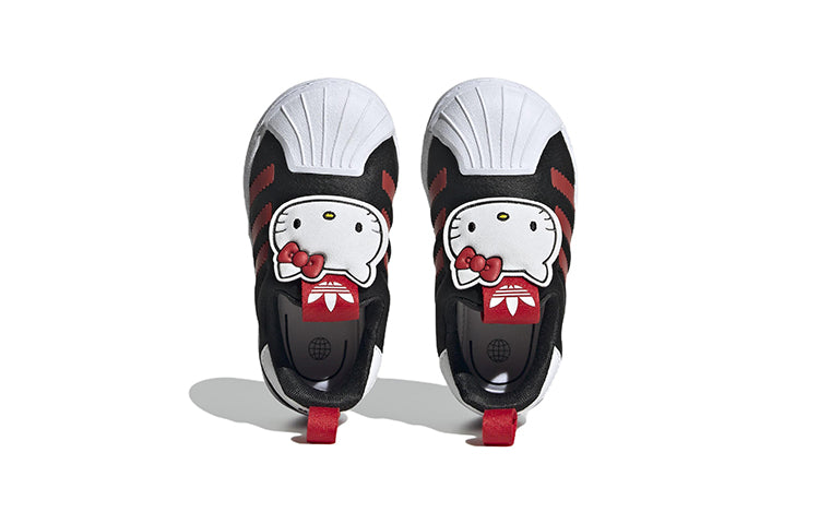 (TD) adidas Hello Kitty x Superstar 360 'Black Vivid Red' HQ4091
