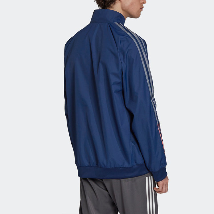 adidas Real Anthem Jkt Real Madrid Soccer/Football Sports Jacket Navy Blue FR3880