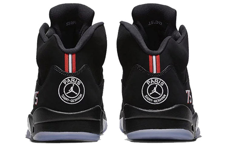 Air Jordan 5 Psg 75 logo 'Black' AV9175-001