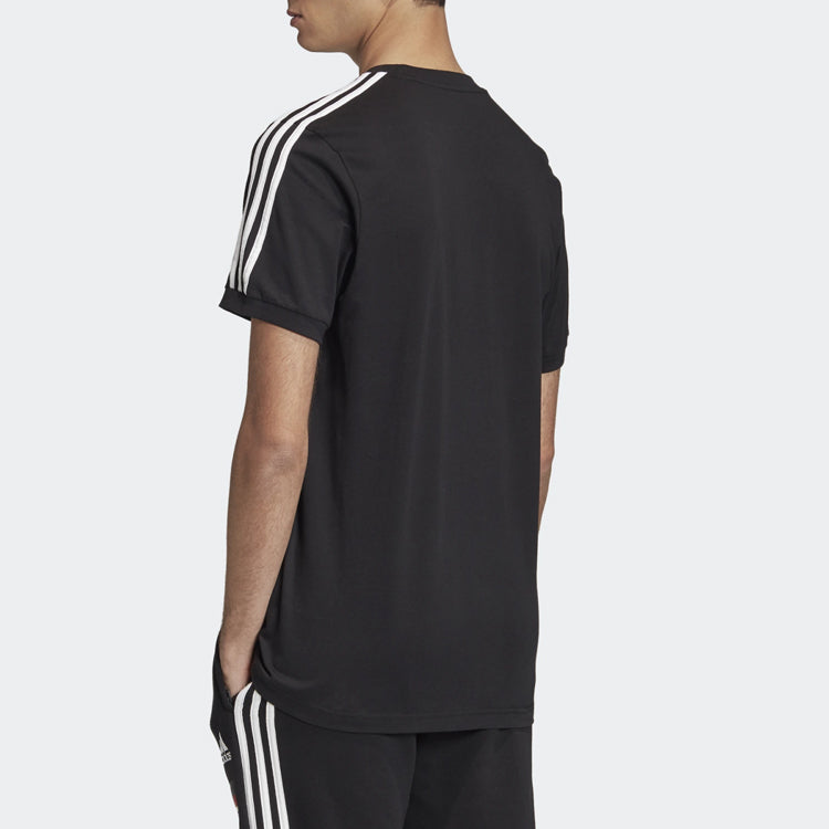 adidas Soccer/Football Germany National Team Sports Round Neck Short Sleeve Black FI1461