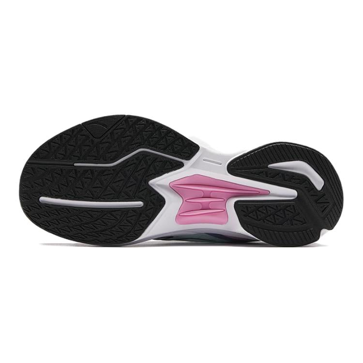 (GS) ANTA Running Series Sneakers 'Black Purple Grey' 322425511-4