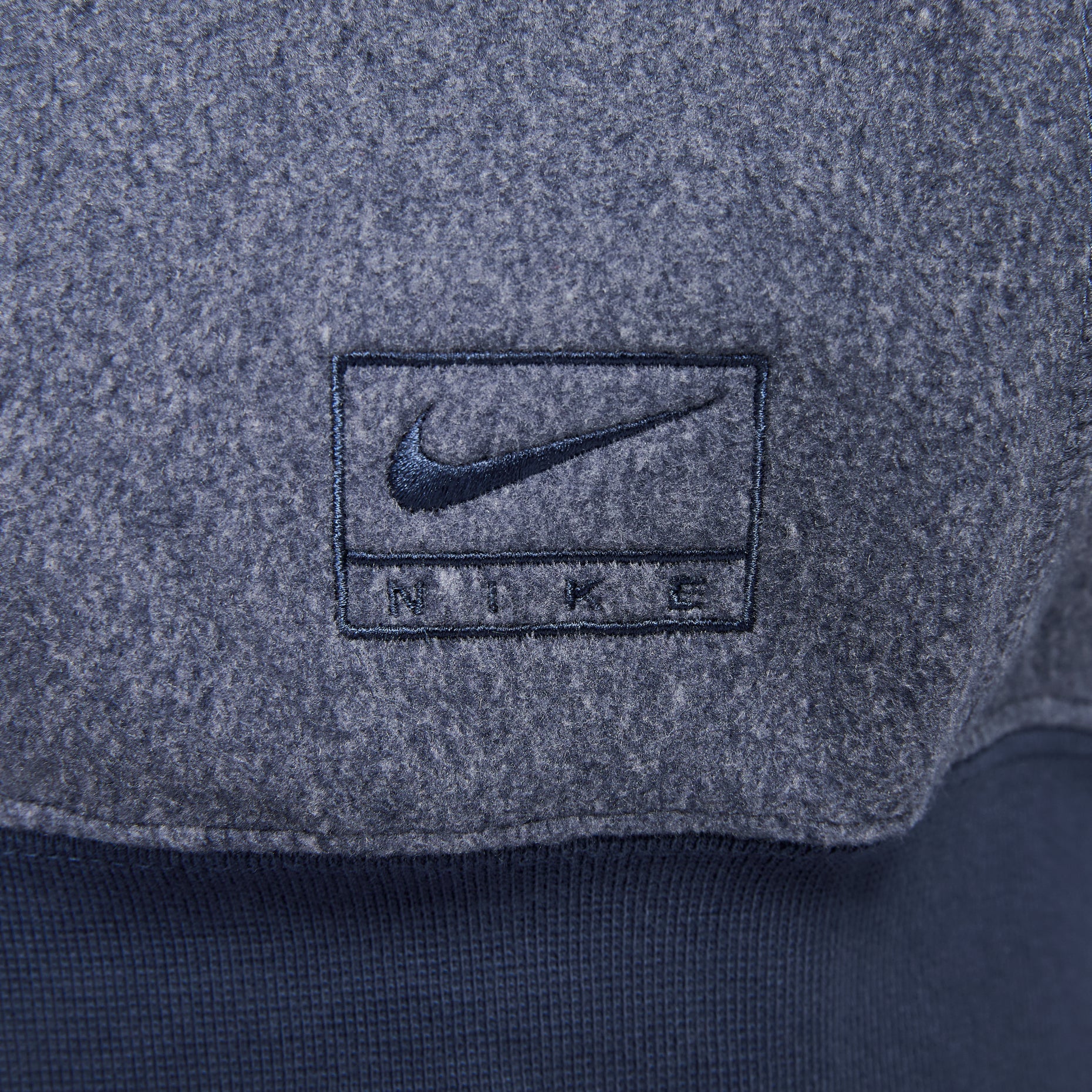 Nike Solo Swoosh Fleece 1/4-Zip Top 'Midnight Navy' IQ3975-410