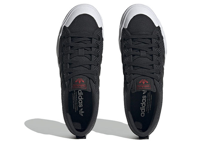 (WMNS) adidas Nizza Platform 'Black Python' HQ1963